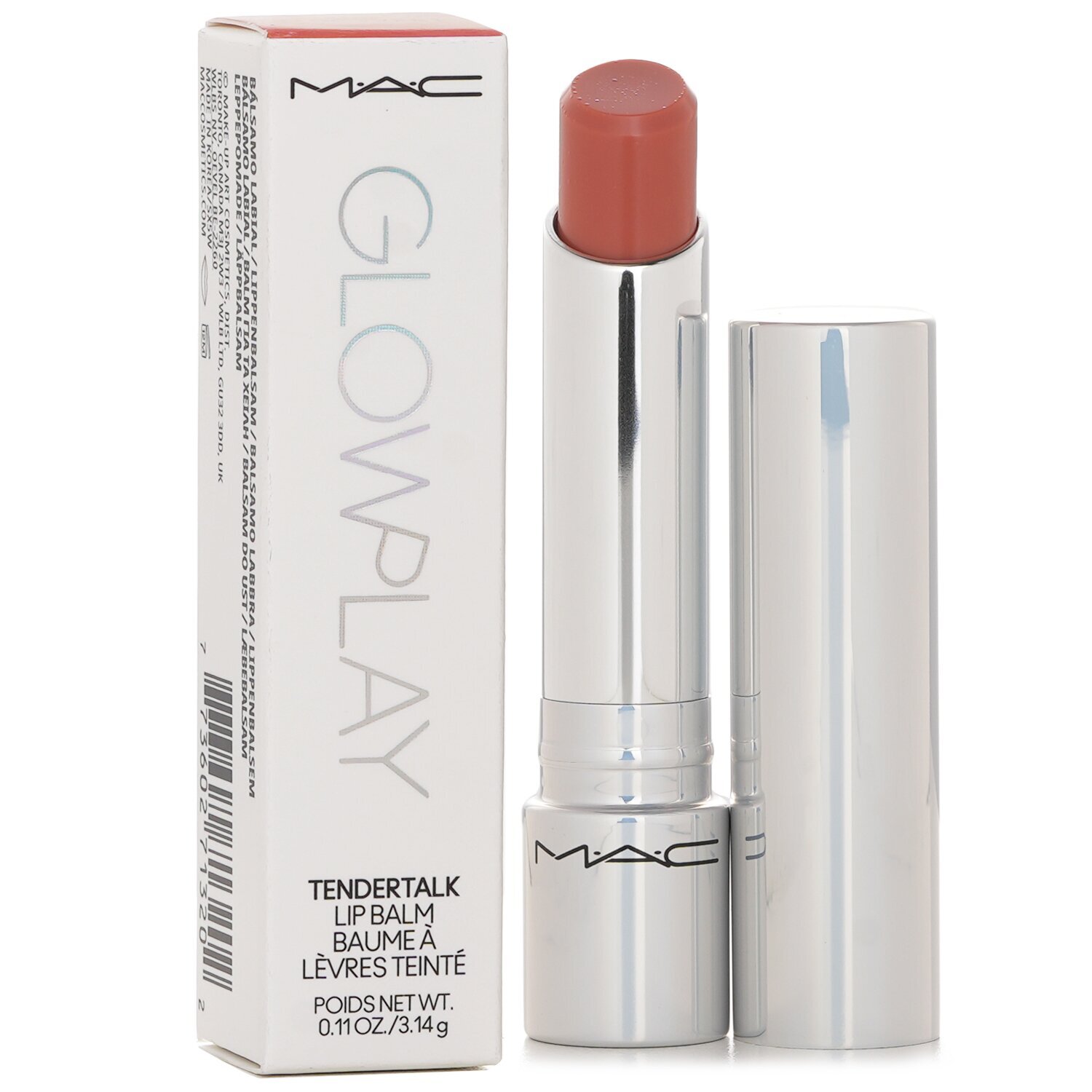 m.a.c cosmetics glow play lip balm Amazon.com : MAC Glow Play Tendertalk Lip Balm, Oops!, 0.11 Ounces : Beauty  & Personal Care main image 0