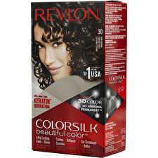 Revlon Colorsilk Permanent Hair Dye 30 Dark Brown 130ml