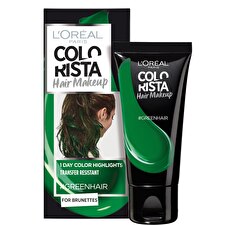 L`Oreal Paris L'oreal Paris Colorista Hair Makeup Semi-permanent Hair Dye #greenhair 30ml