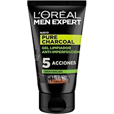 L'Oréal Paris Men Expert Pure Charcoal Gel Limpiador Purificante 100ml
