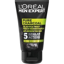 L´Oréal Men Expert Pure Charcoal Anti-imperfection Wash 100ml