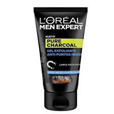 L'Oréal Paris Men Expert Pure Charcoal Gel Exfoliante P.negros 100ml