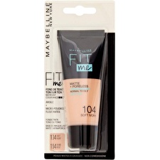 Maybelline Fit Me Matte & Poreless Liquid Foundation 104 Soft Ivory 30ml