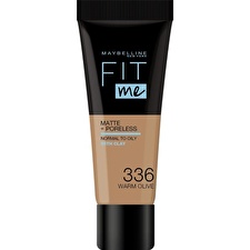 Maybelline Fit Me Matte & Poreless Liquid Foundation 336 Warm Olive 30ml