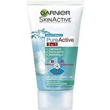 Garnier Pure Active 3-in-1 Cleanser For Combination Skin With Imperfections 150ml Gel