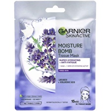 Garnier Skin Naturals Hydra Bomb Tissue Mask - Moisturizing Textile Mask Against Signs Of Fatigue With Lavender Extract 28.0g