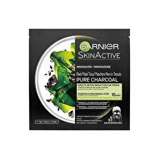 Garnier Skinactive Pure Charcoal Black Detox Mask With Pore-reducing Effect 28g