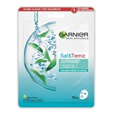 Garnier Skin Naturals Pure Active - Moisturizing Textile Mask Against Imperfections Enriched With Tea Tree And Salicylic Acid 23.0g