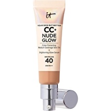 It Cosmetics Cc+ Nude Glow Lightweight Foundation & Glow Serum Spf40 #medium Tan