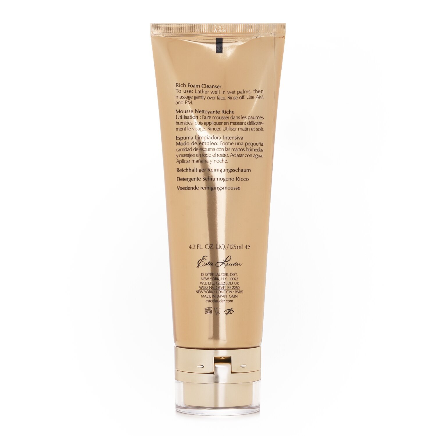 エスティ ローダー Re-Nutriv Rich Foam Cleanser 125ml | Cosmetics