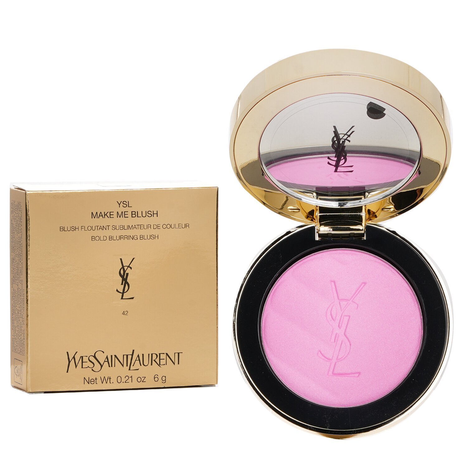 YSL MAKE ME BLUSH 42 パウダーチーク チーク「YSL メイクミーブラッシュ パウダー」イヴ・サン