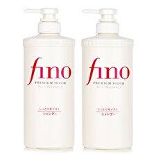 Shiseido 【1+1 Set】Fino Premium Touch Hair Shampoo 550ml x2