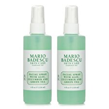 Mario Badescu 【1+1 Set】Facial Spray With Aloe, Cucumber And Green Tea - For All Skin Types 118ml/4oz x2