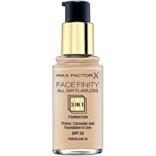 Max Factor Face Finity All Day Flawless Cream Foundation 30 Porcelain 30 G
