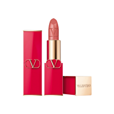 Valentino Rosso Satin Finish Cream Lipstick 101a Refillable 3.5 G