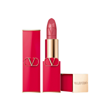 Valentino Rosso Satin Finish Cream Lipstick 104r Refillable 3.5 G