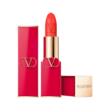 Valentino Rosso Matte Cream Lipstick 403a Refillable 3.5 G