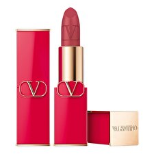 Valentino Rosso Matte Cream Lipstick 110r Refillable 3.5 G