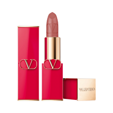 Valentino Rosso Matte Cream Lipstick 123r Refillable 3.5 G
