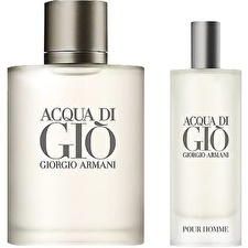 Giorgio Armani Set Giorgio Armani: Acqua Di Gio Eau De Toilette For Men 50ml & Acqua Di Gio Eau De Toilette For Men 15ml