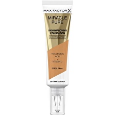 Max Factor Miracle Pure Skin-improving Foundation 24h Hydration Spf30 #76-warm Golden 30ml