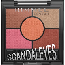 Rimmel Scandaleyes 5 Pan Reno 04 Burgundy Pink