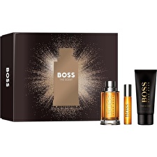 Hugo Boss Set Hugo Boss: The Scent Eau De Toilette For Men 10ml & The Scent Eau De Toilette For Men 100ml & The Scent Cleansing Shower Gel For All Skin Types 100ml