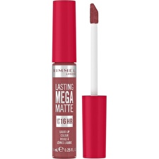 Rimmel London Lasting Mega Matte Liquid Lip Color #210-rose & Shine 7.4ml