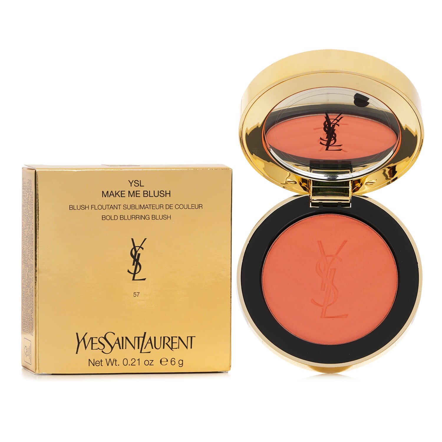 Yves Saint Laurent Make Me Blush Bold Blurring Blush - # 57 Coral