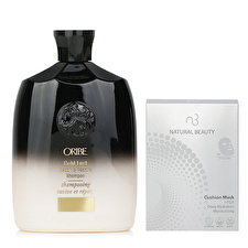 Oribe Gold Lust Repair & Restore Shampoo 250ml X Natural Beauty r-PGA Deep Hydration Moisturizing Cushion Mask (Exp Date: 13/14/2026) 6x 20ml 2pcs