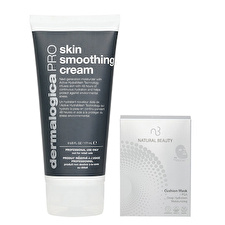 Dermalogica Skin Smoothing Cream PRO (Salon Size) 177ml X Natural Beauty r-PGA Deep Hydration Moisturizing Cushion Mask (Exp Date: 13/04/2026) 6x 20ml 2pcs