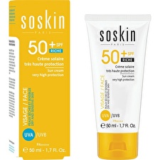 Soskin Paris Protective Cream For Dry And Sensitive Skin Spf 50+ (sun Care) 50ml