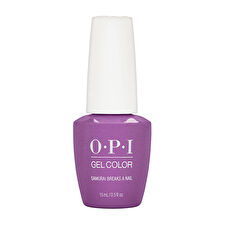 Opi Gel Color Soak-off Gel Lacquer - Samurai Breaks A Nail (tokyo Collection)