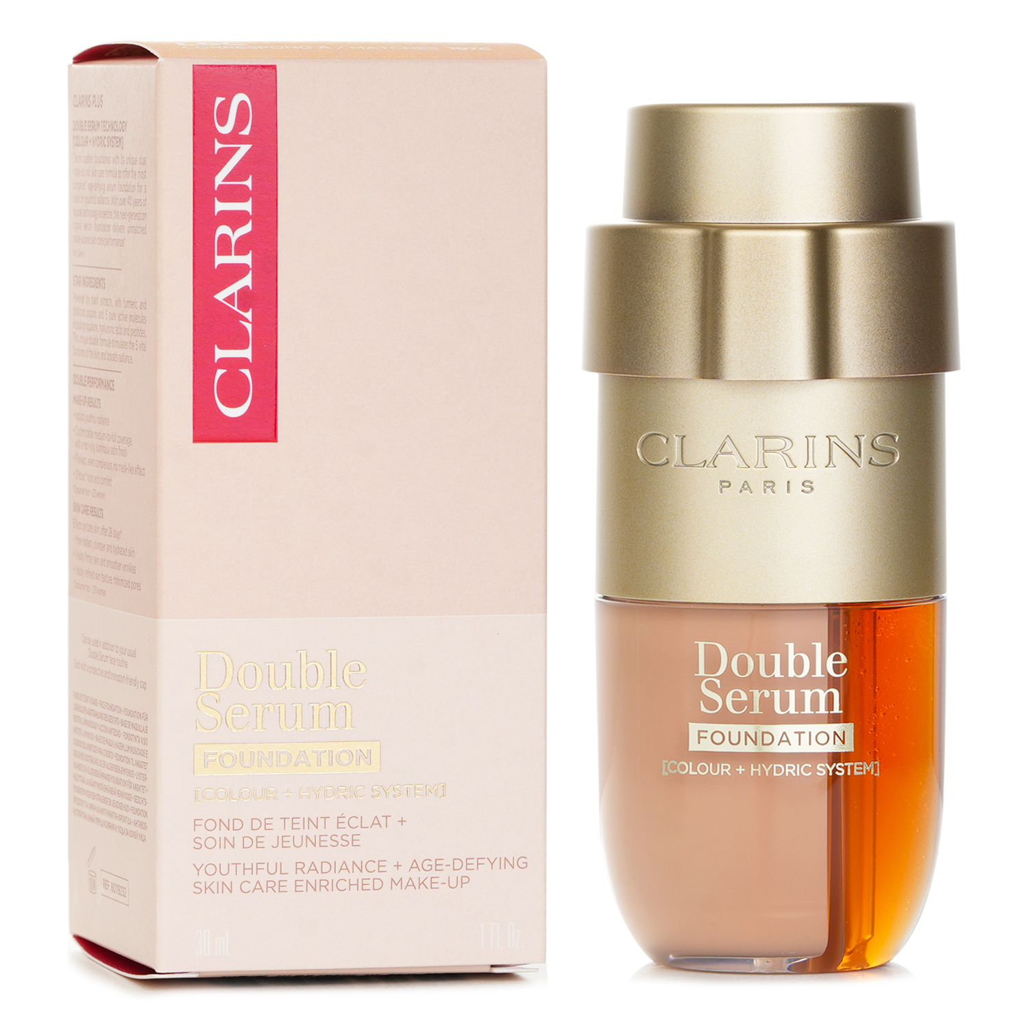 Clarins Double Serum Foundation - # L6C 30ml | Cosmetics Now US