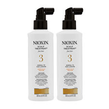 Nioxin Set-2 Piece Set System 3 With Scalp Treatment For Normal To Thin Hair 200ml/6.7oz X 2