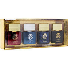 English Laundry Variety 4 Piece Mens Variety With London & Crown & Oxford Blue & Cambridge Knight And All Are Eau De Parfum Spray 0.68oz
