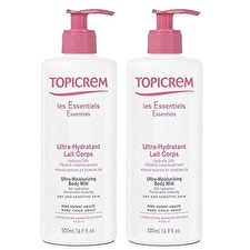 Topicrem Ultra-moisturizing Boy Milk Duo Set 2x500ml 1000ml
