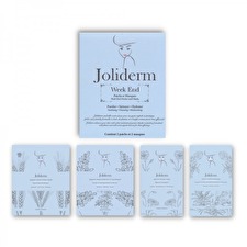 Joliderm Week End Set Joliderm: Coconut Water Hydrating Sheet Mask For Face & Contouring Under-eye Mask Patch & Green Tea Oxygenating & Purifying Sheet Mask For Face & Anti-blackheads Local Treatment Patch For Face