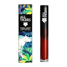 All Tigers Natural & Vegan Natural Matte Lip Gloss 889 Command Respect 8ml