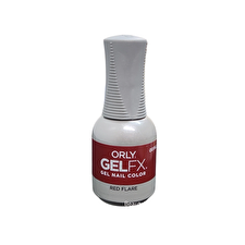 Orly Gelfx Creme Semi-permanent Nail Polish Red Flare 18ml