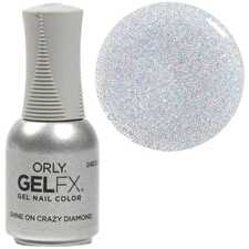 Orly Gelfx Glitter Semi-permanent Nail Polish Shine On Crazy Diamond 18ml