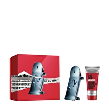 Carolina Herrera Set Carolina Herrera: 212 Heroes Eau De Toilette For Men 90ml & 212 Heroes Shower Gel For All Skin Types 100ml