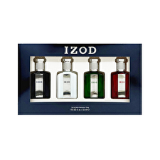 Izod Legacy Set Izod: White Eau De Toilette For Men 15ml & Green Eau De Toilette For Men 15ml & Red Eau De Toilette For Men 15ml & Blue Eau De Toilette For Men 15ml