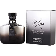John Varvatos Nick Jonas Jvxnj Silver Eau De Toilette 75ml
