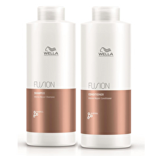 Wella Fusion Intense Shampoo And Conditioner 1000ml Duo