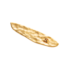 Balmain Printemps Leaf Hair Clip Gold