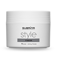 Subrina Professional Style Finish Hair Styling Wax Shiny Finish Flexible Hold 100ml