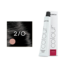 Subrina Professional Essential Colour Permanent Hair Dye 2/0 Black 100ml