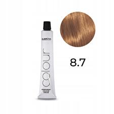 Subrina Professional Permanent Colour Permanent Hair Dye 8.7 Light Blonde Brown 100ml