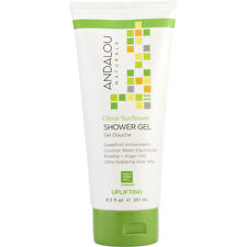 Andalou Naturals Citrus Sunflower Uplifting Shower Gel 250ml/8.4oz